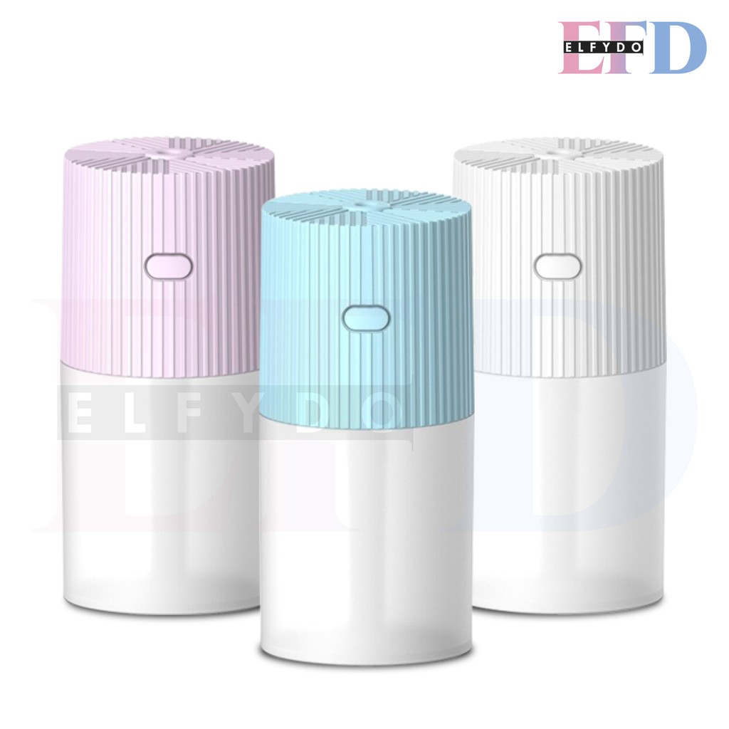 ELFYDO HL0091 Diffuser Humidifier Aromatherapy Essential Oil Purifier Esential Oil Pelembab Udara LED Portable