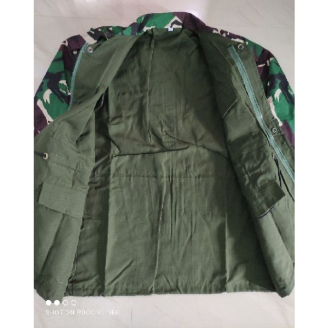 JAKET DORENG TNI bolak balik