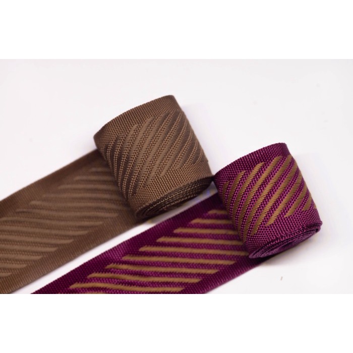 Tali Webbing Diagonal / Pita List Bisban Motif Diagonal