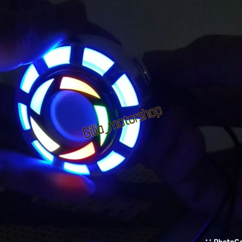 Lampustop Led Projie Protaper Bulat flash -Running Lampu stop Belakang Projie Universal Motor