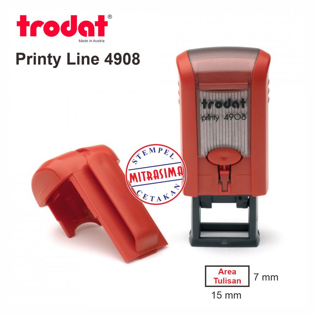 

Stempel Trodat 4908 ( Model Persegi )