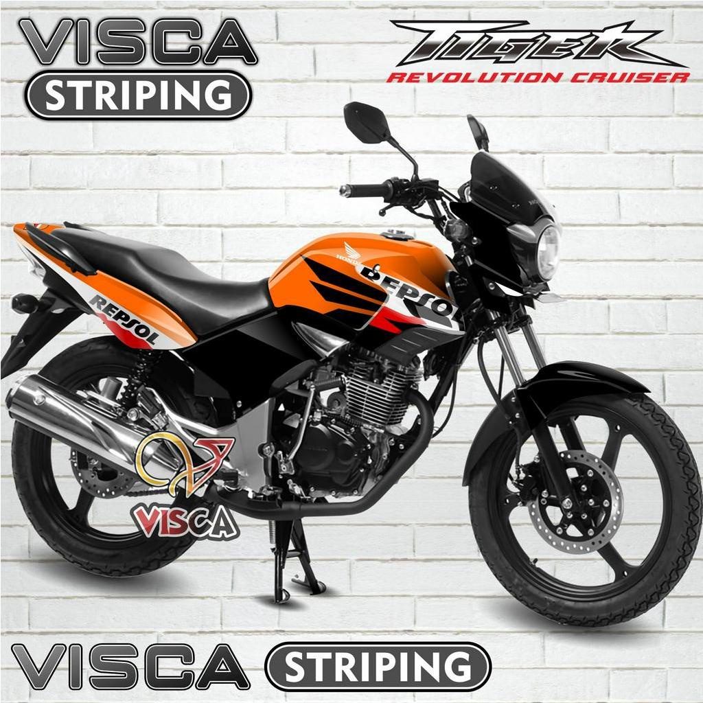 Decal Tiger Revo Full Body - Stiker Tiger Revo Full Body - Dekal Tiger Revo Full Body - Striping Tig