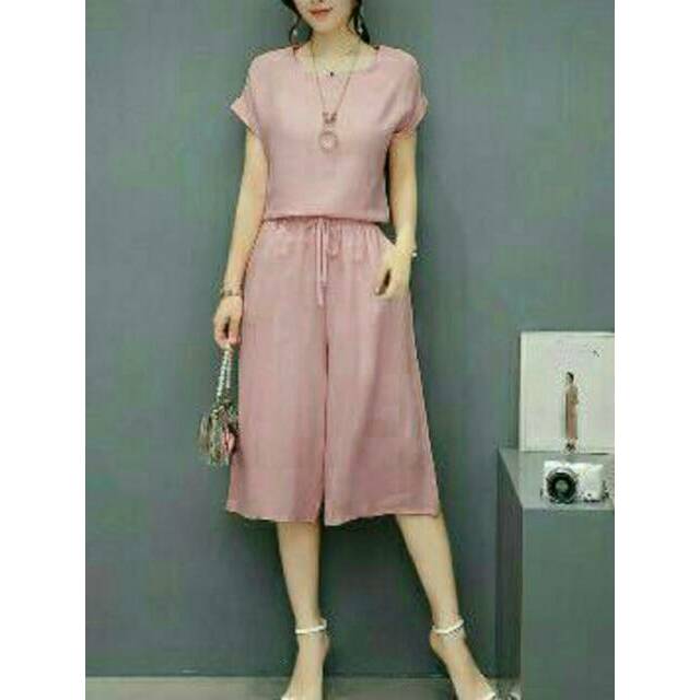 SETELAN KULOT YEMIA SET KULOT PENDEK