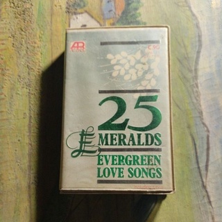 Kaset pita 25 emeralds evergreen love songs