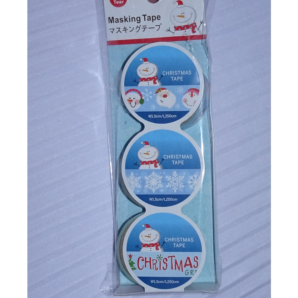 

Masking Tape Selotip Kertas Bergambar #3