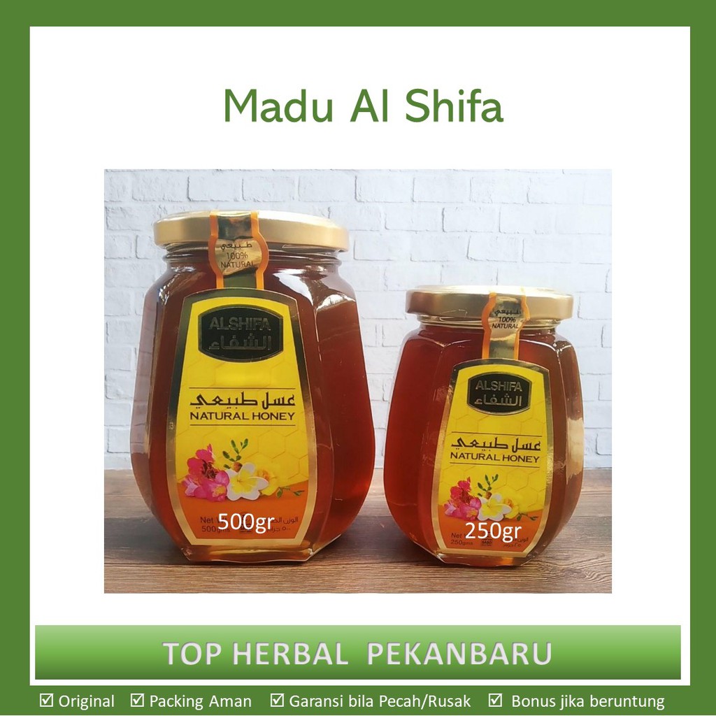 

[Garansi Pecah] Madu Al Shifa 500gr Botol Kaca