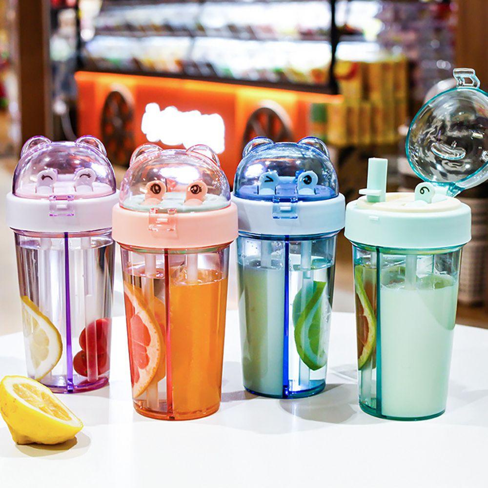 Solighter Water Bottle Portable Gelas Plastik Mug Minum