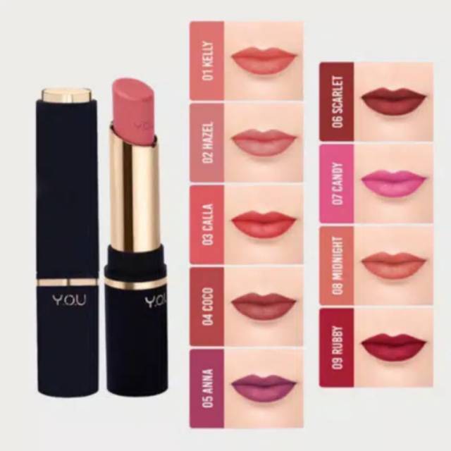 Y.O.U The Gold One Supreme Matte Lipstick - YOU