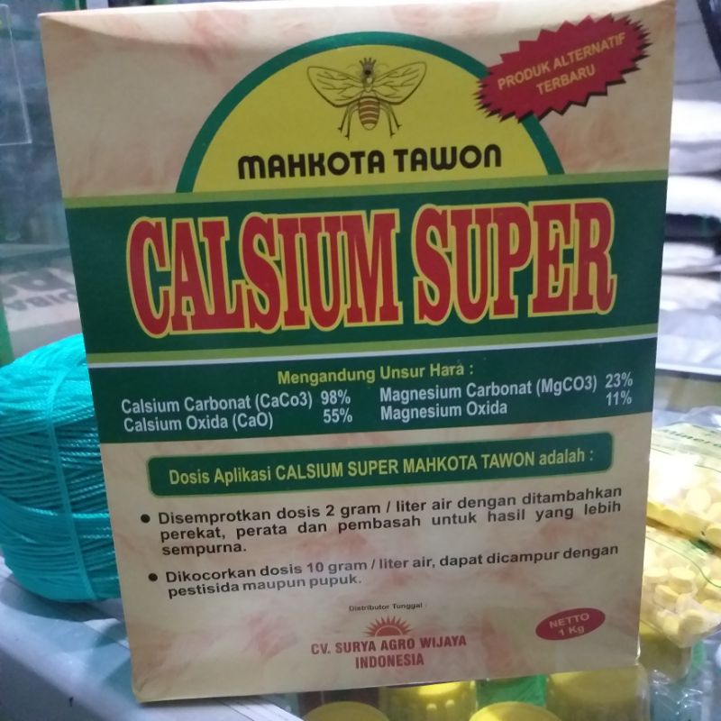 Calsium super cap tawon 1kg
