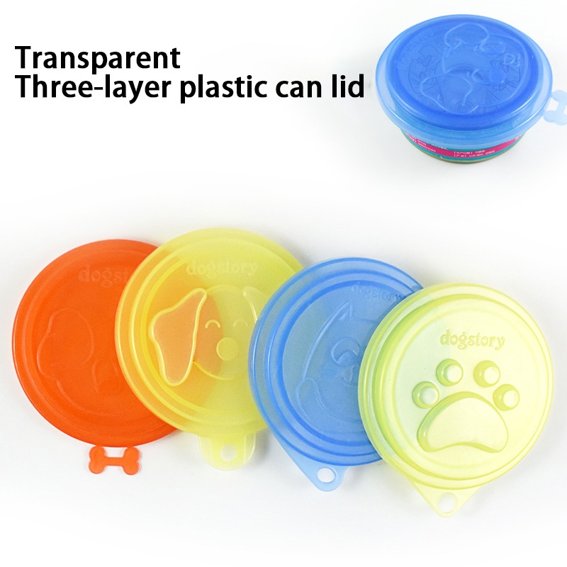 Penutup Makanan Kucing Makanan Kaleng Kaleng Makanan Kucing Silikon / Silicone Canned Cat Food Lid Cover / Tutup Kaleng totall