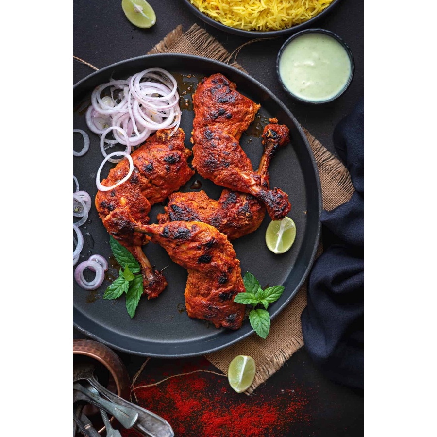 

Makanan India Tandoori Chicken / NON VEG / Makanan Import