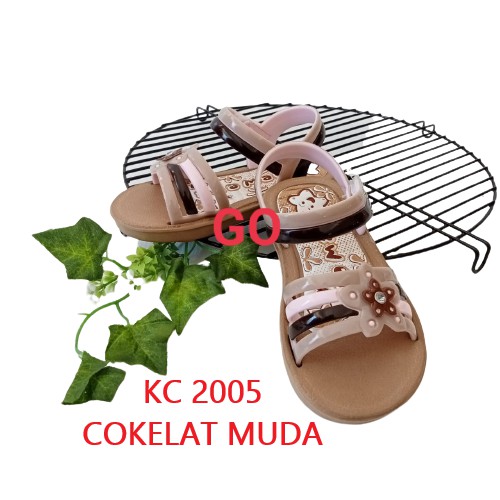 gof NEW ERA BB/KC CNC 2005 Sepatu Sandal Anak Jelly Tali Belakang Sandal Bayi Perempuan Original