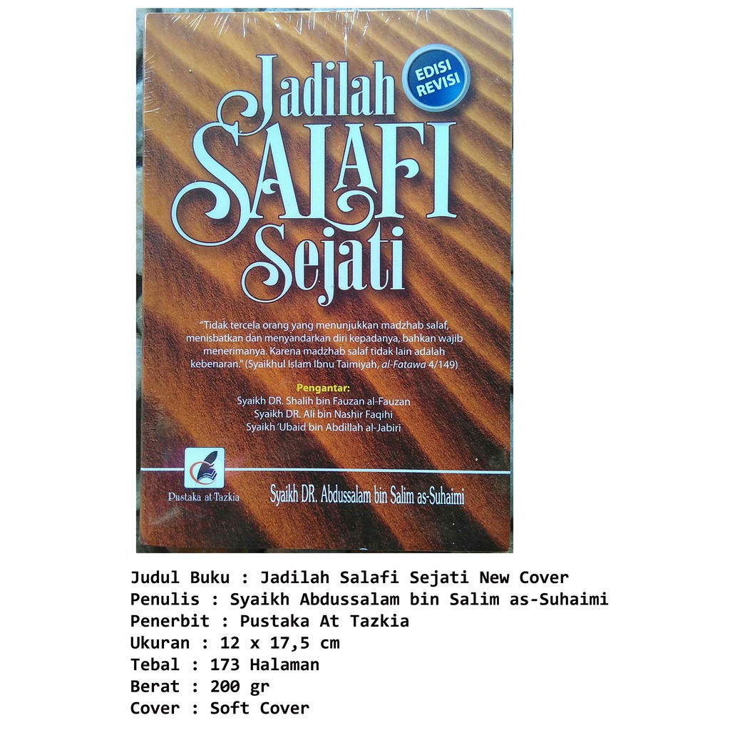 Buku Jadilah Salafi Sejati