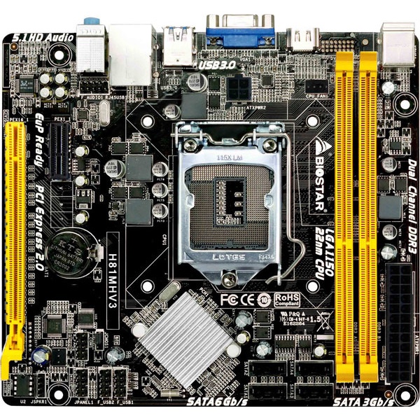 Motherboard Biostar H81MHV3 Hasswell