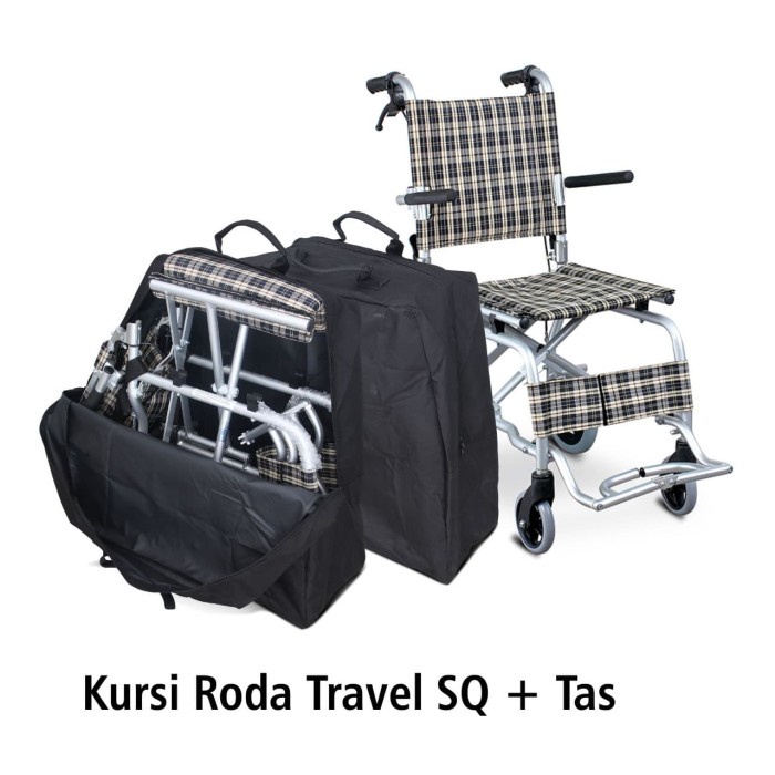 Kursi Roda Traveling SQ + Bag OJ2