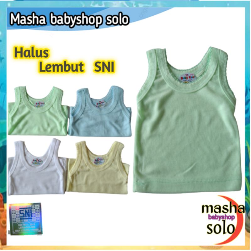 Kaos singlet bayi sni , Kaos dalam bayi halus , Singlet Baby Ken ,