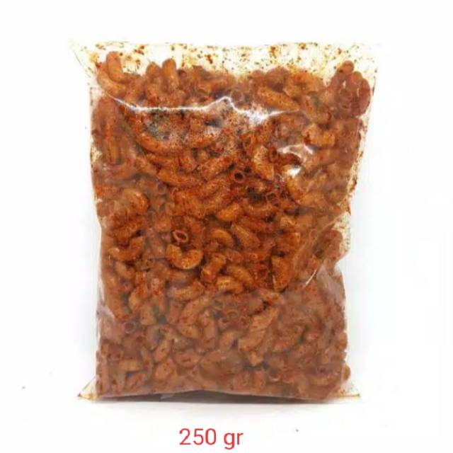 

Makaroni pedas/ makaroni bantat/ cemilan/ snak makaroni