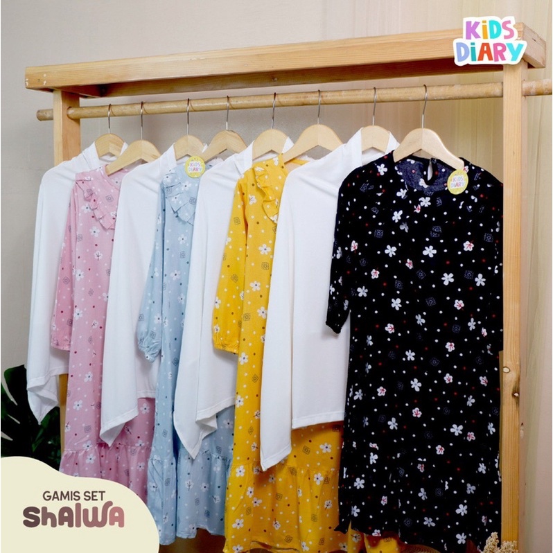 gamis shalwa 3 kids Diary gamis rayon anak