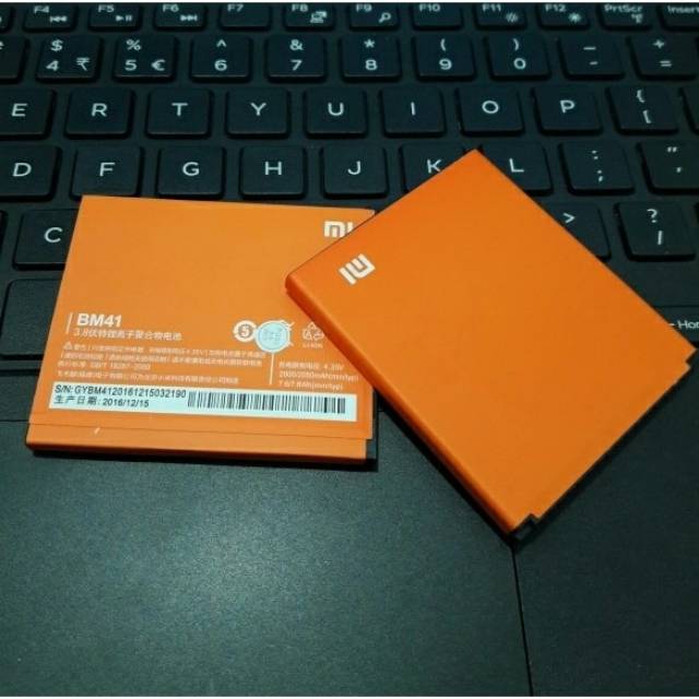 BATERAI XIAOMI REDMI 1S BM41 ORI BATTERY BM-41 ORIGINAL 100%