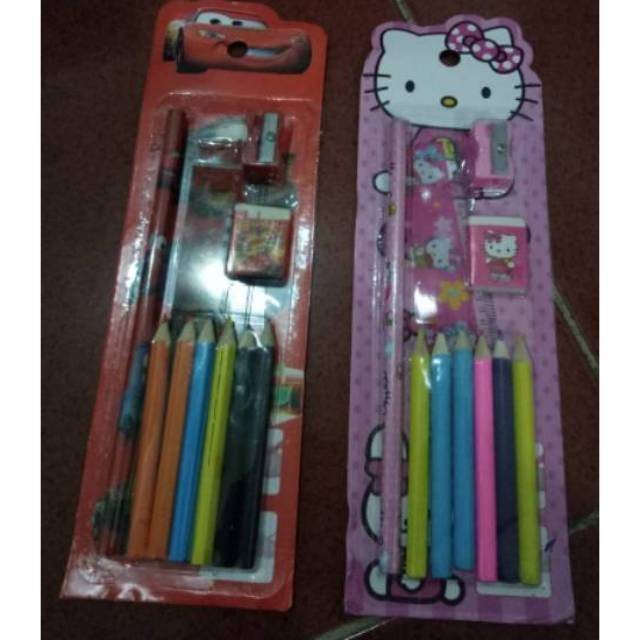 

Ready...Set Alat Tulis Karakter Anak 5in1