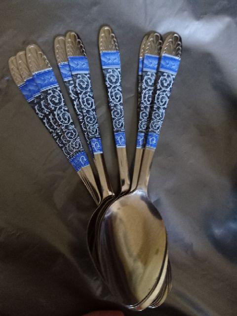 12buah Sendok Garpu Batik Sendok Makan Batik