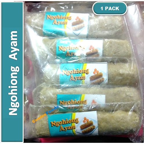 

NgoHiong Ayam | GoHiong Ayam Isi 5 Pcs [ Harga Per PACK ]