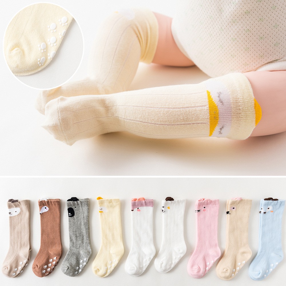 (Pimenova) kaos kaki panjang anak unisex kaos kaki bayi sedengkul kaos kaki anak lucu anti slip