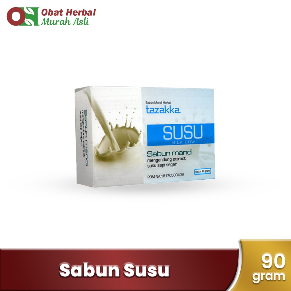 Sabun Susu Sabun Pemutih Kulit Herbal Tazakka ORIGINAL