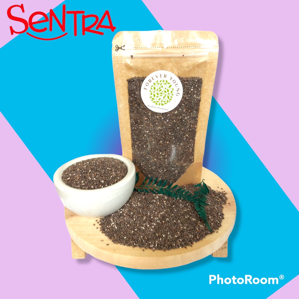 

Natural Black Chia Seed Meksiko Organik / Biji Chia Organik