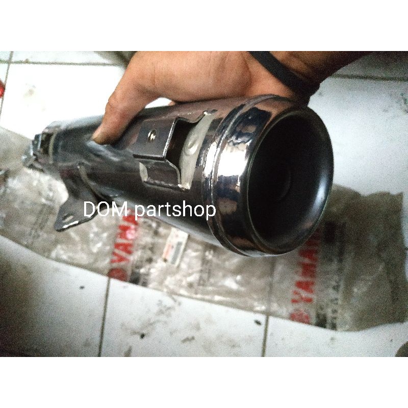 kenalpot Jupiter Z knalpot Perut Selencer Jupiter Z 2004 2005 kode 5TP Original YGP Yamaha ASLI