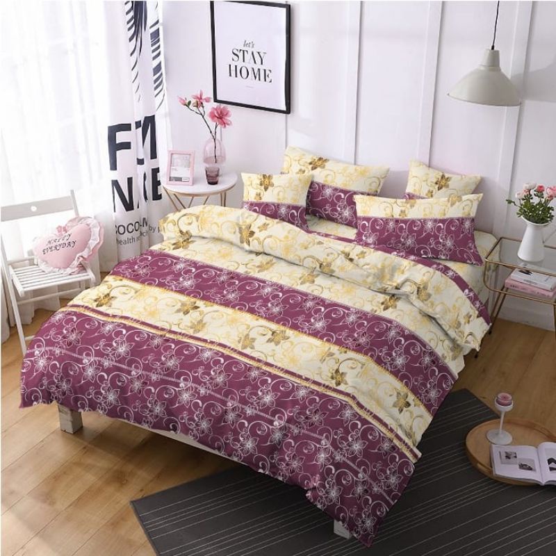 SPREI FLORAL HOMEMADE/SPREI MURAH/SPREI LOKAL/SPREI HALUS