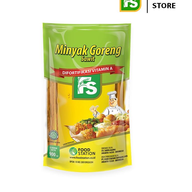 

『SHOCKING PRICE』 Food Station - Minyak Goreng FS Super 900 ml