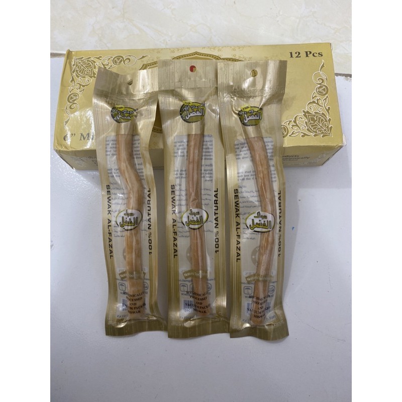 Siwak Al-Fazal / Siwak Miswak / Siwak Sikat Gigi Arab Ori