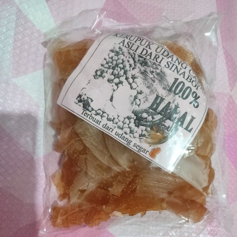 

kerupuk udang cabai sinaboi