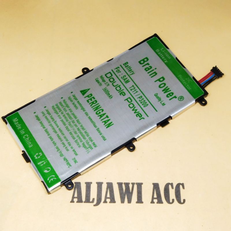 Baterai Batre Battery Samsung Tab 3/ T211 / P3200 Double Power Battery