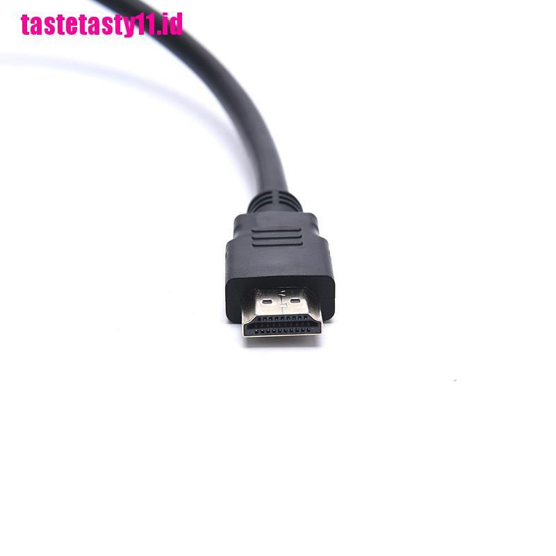 Kabel Adapter Splitter HDMI Male Ke Dual HDMI Female 1 Ke 2 Arah