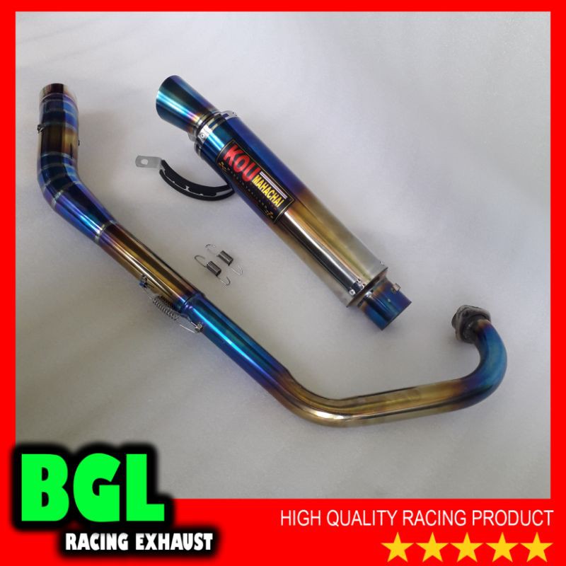 Knalpot racing KOU Yamaha Vixion old/new advance