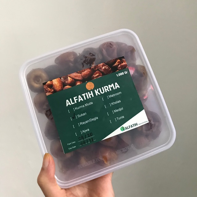 

Kurma Sukari Al Qassim Repack 1kg