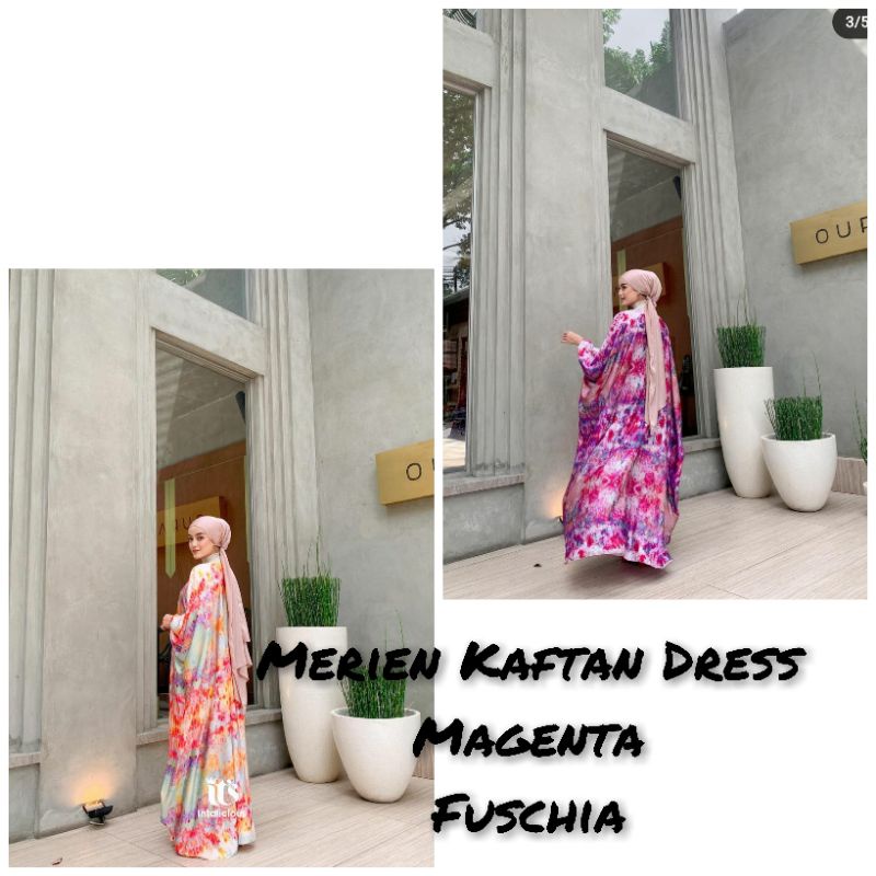 Merien Kaftan dress by intaliciousproject