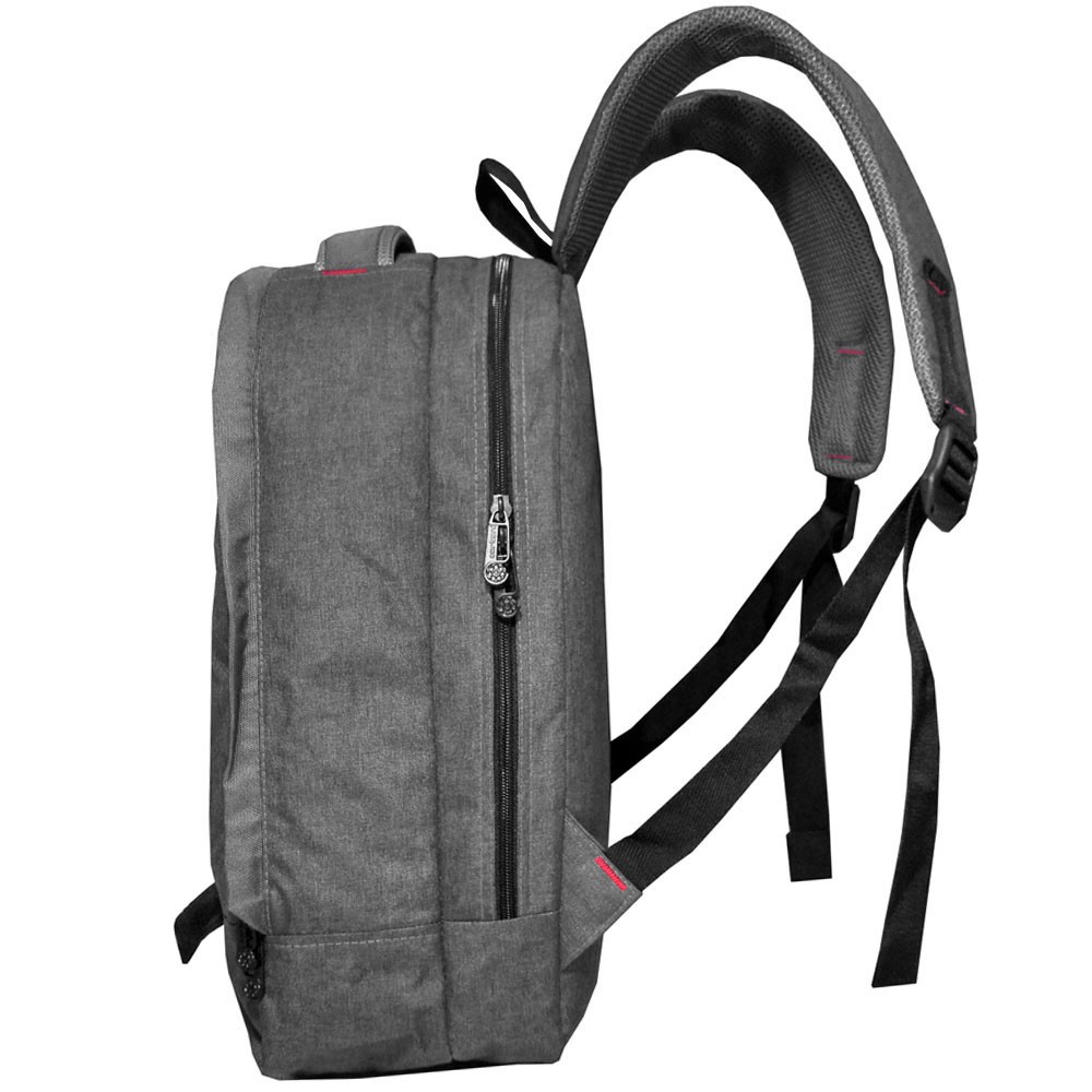 New Carboni Make My Day Original Casual Backpack Tas Laptop Tas Sekolah Sistem RA00010 17 - Grey