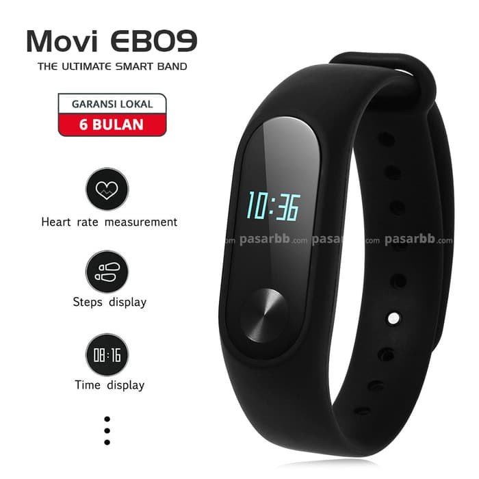 Smartband Movi Eb09 Smart Mi Band Alternartif Mi Band 2 Lokal