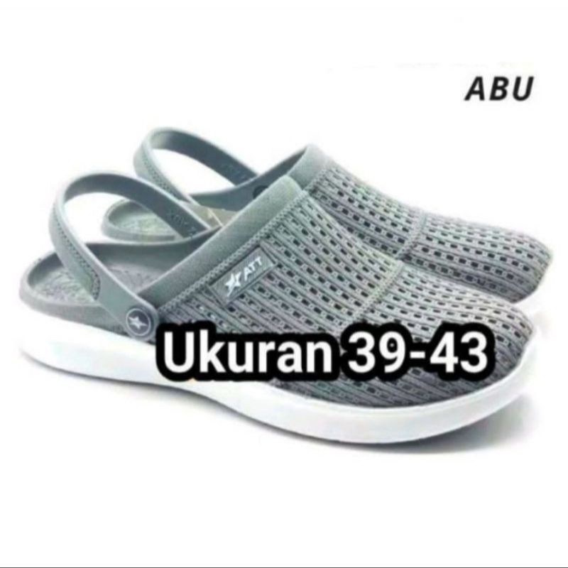Sandal sepatu Att Karet keren 39-43