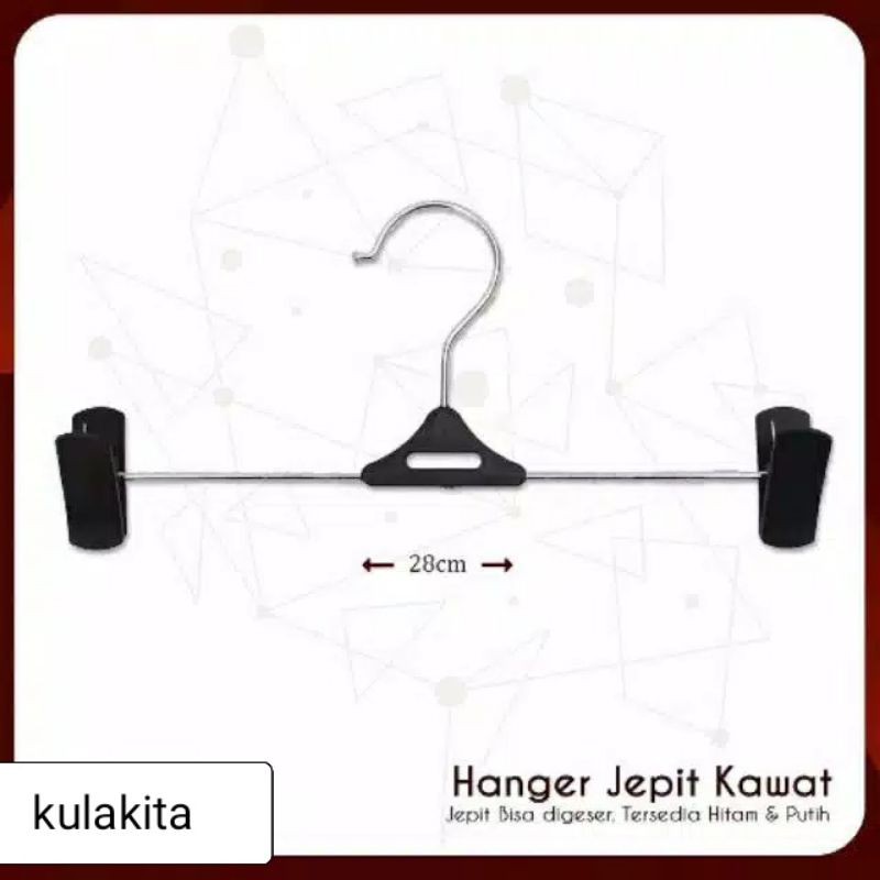 Hanger Jepit Kawat