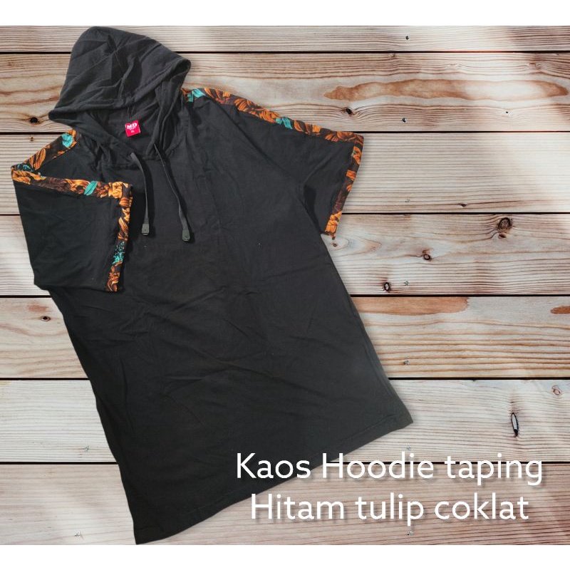 kaos Hoodie taping tulip