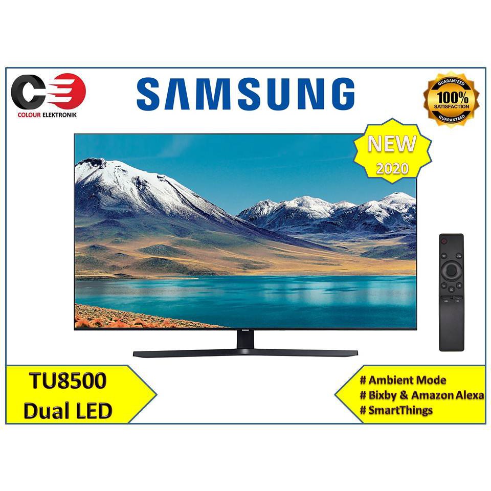Led Samsung 50tu8500 Crystal Uhd 4k 50 Inch Dual Led Ua50tu8500kxxd Tu8500 Shopee Indonesia