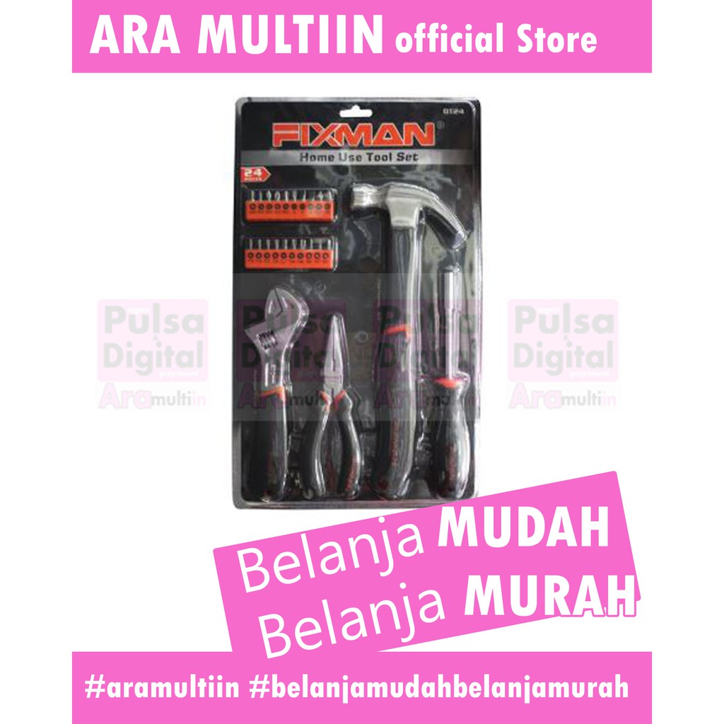 Fixman Dt24 24-Pc Tool Set