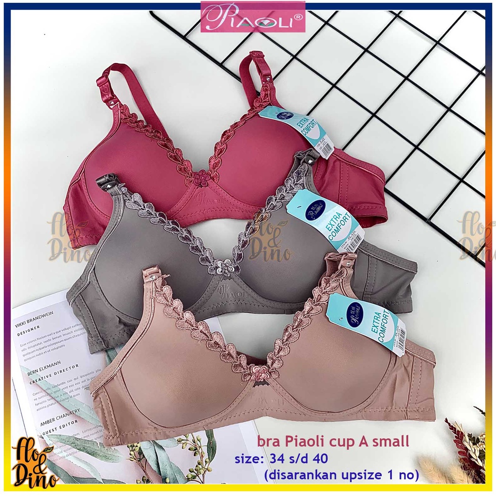 Bra Piaoli tanpa Kawat cup A | BH Piaoli a55