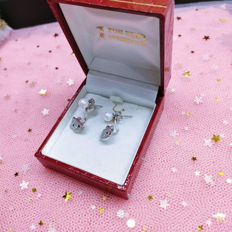 Anting Anak  Titanium  Anti Karat Silver Jewelry860418216