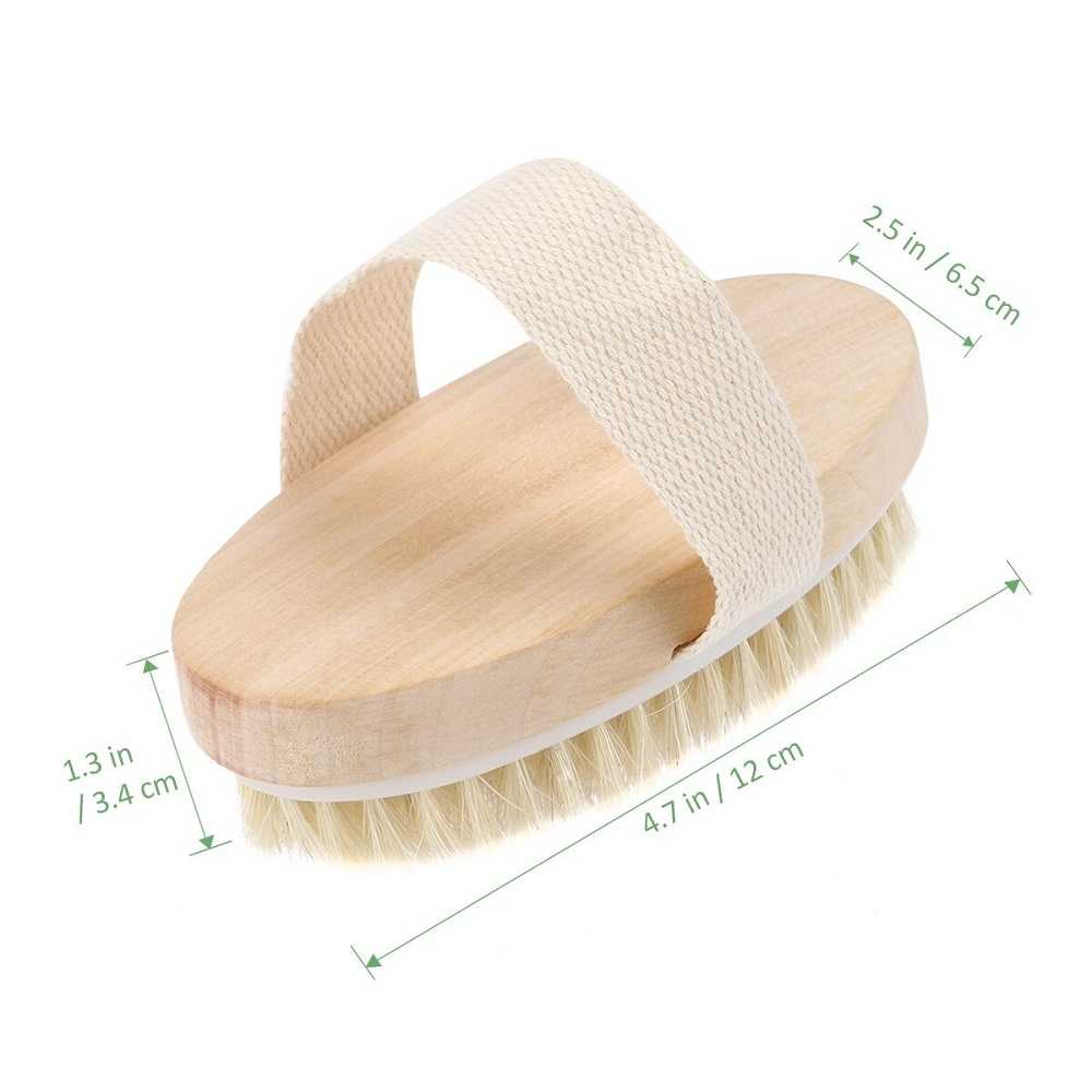 ARS - NICEMAS Sikat Mandi Scrub Badan Bath Brush Soft Bristle - SP884