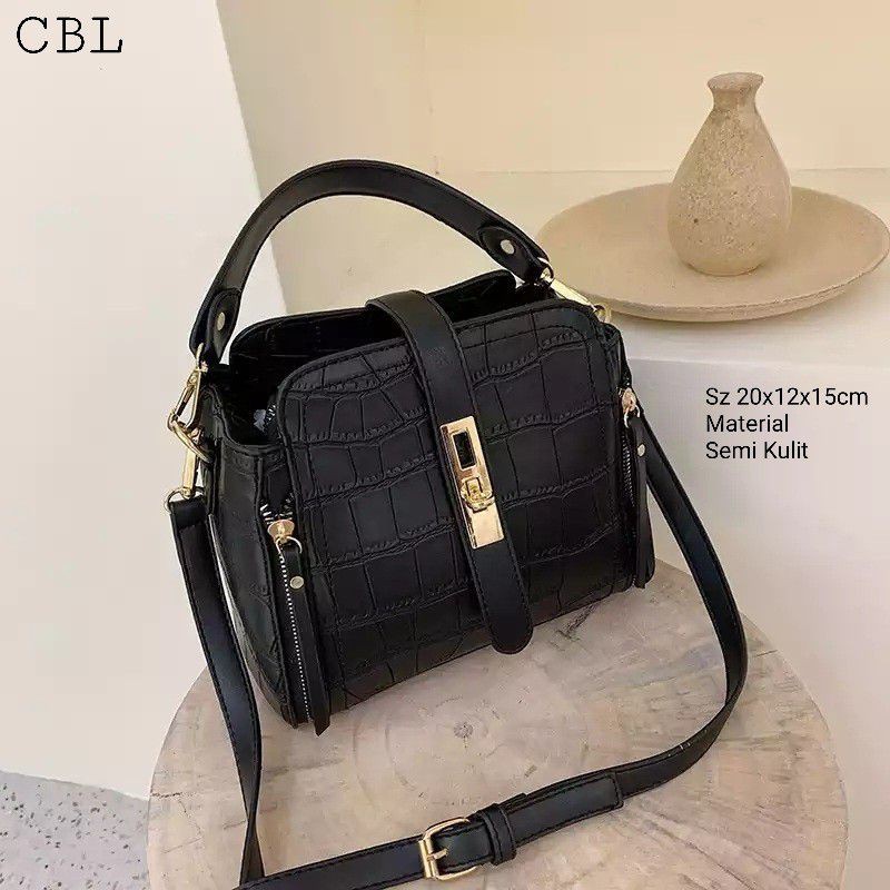Tas untuk Wanita 2020 Crocodile Ember Tas Selempang Wanita Kecil Dompet dan Desainer Bahu Messenger